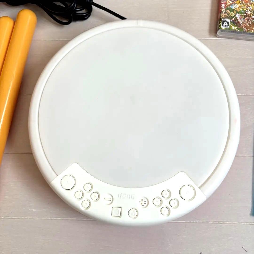 太鼓の達人 ドンダフルフェスティバル + 太鼓コントローラー 動作確認済 中古