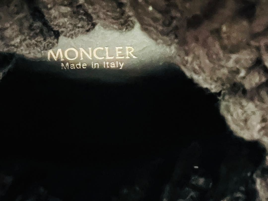 MONCLER モンクレール　ブラック レインブーツ GINETTE　新品　38