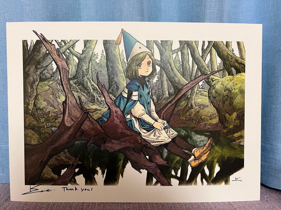 とんがり帽子のアトリエの直筆サイン入りポスター