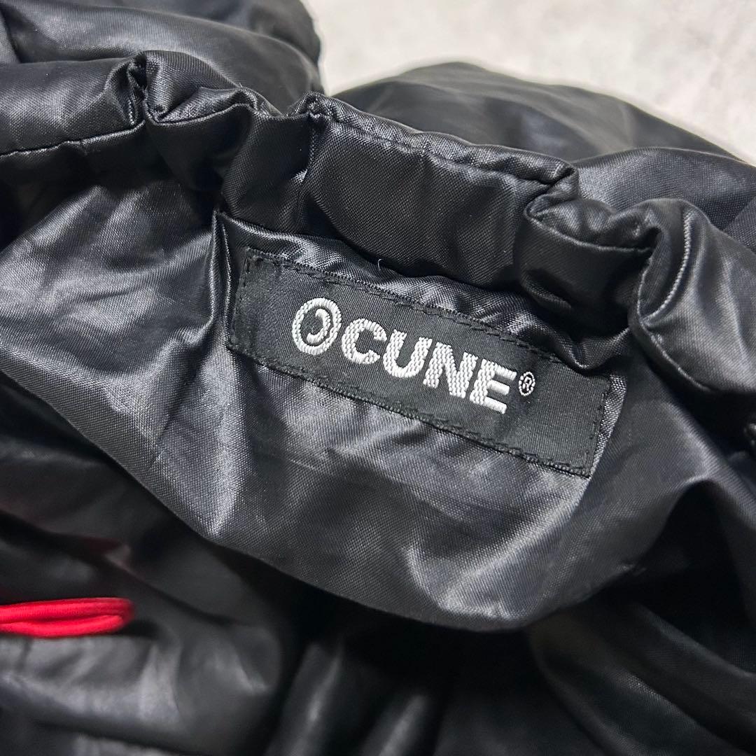 専用！CUNE 耳 しっぽ 付き 刺繍ロゴ ダウンジャケット ドローコード