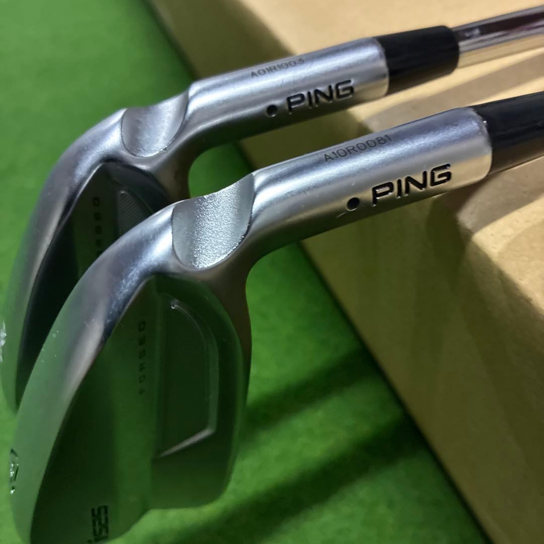 【超美品】PING i525 4番、5番アイアン　シャフトzelos7