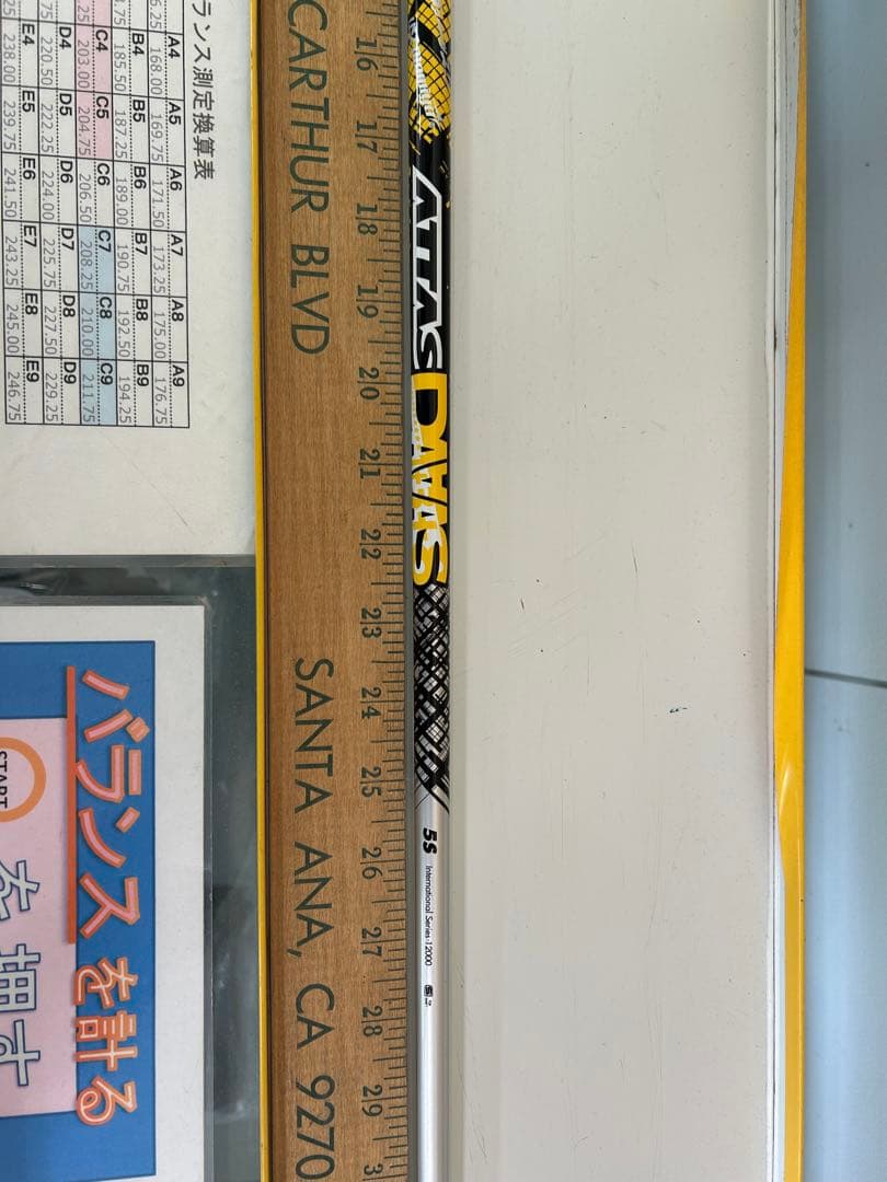 な*み様 アッタスダース 5S ドライバー用　テーラーメイドスリーブ付き