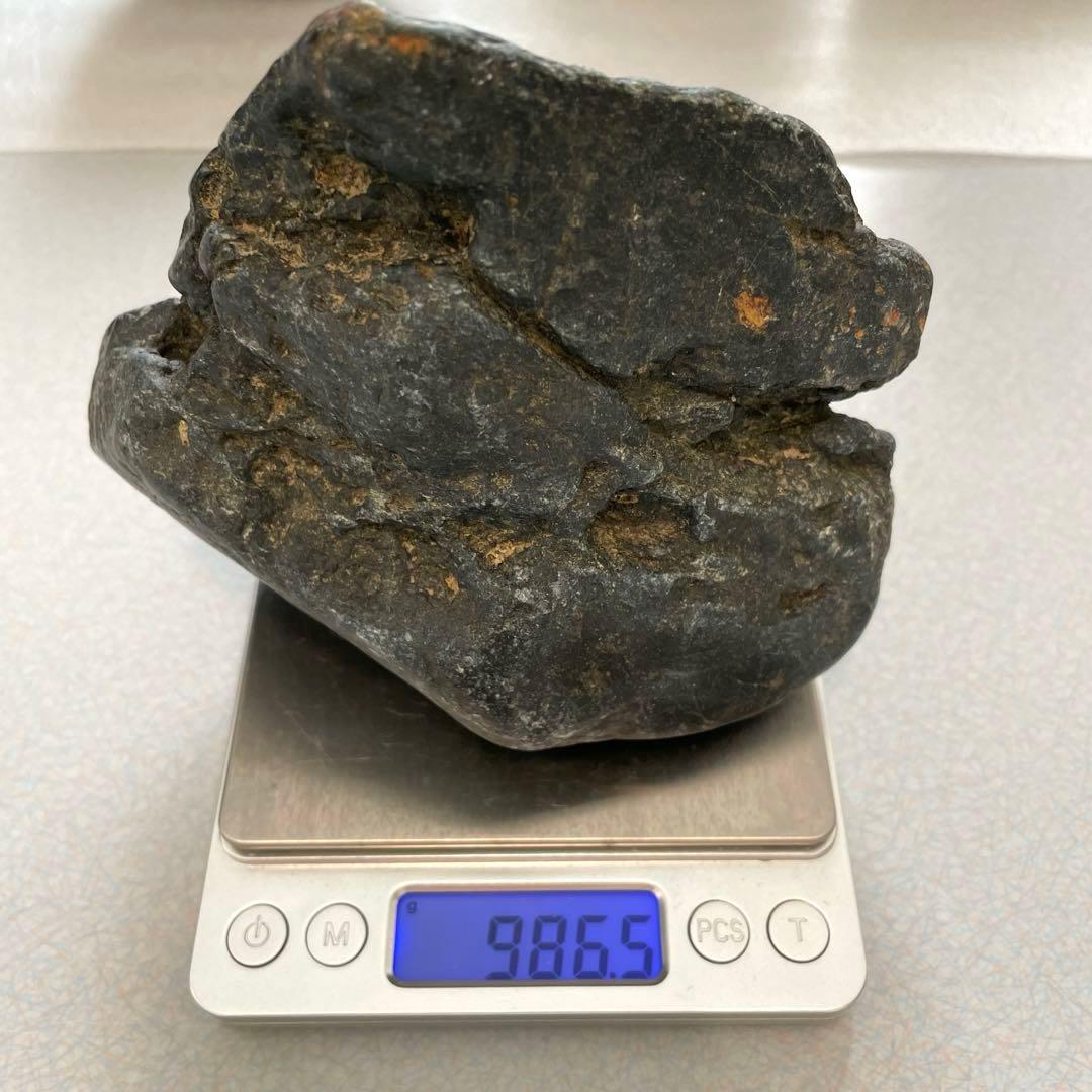 八海石　天然黒石　5個セット 水槽用レイアウト　10.7kg