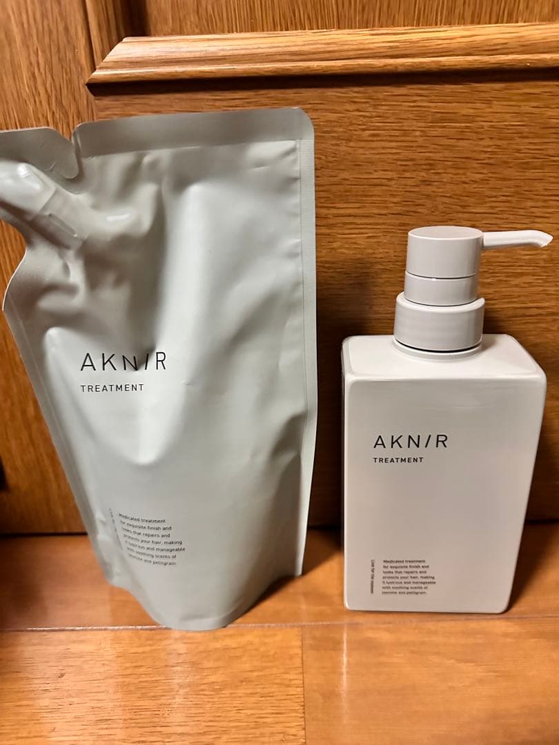 AKNIR シャンプー トリートメント ドロッパー スカルプセラム セット
