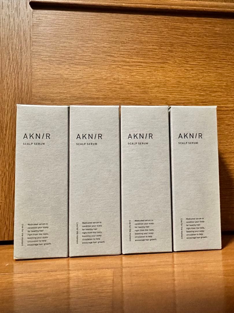 AKNIR シャンプー トリートメント ドロッパー スカルプセラム セット