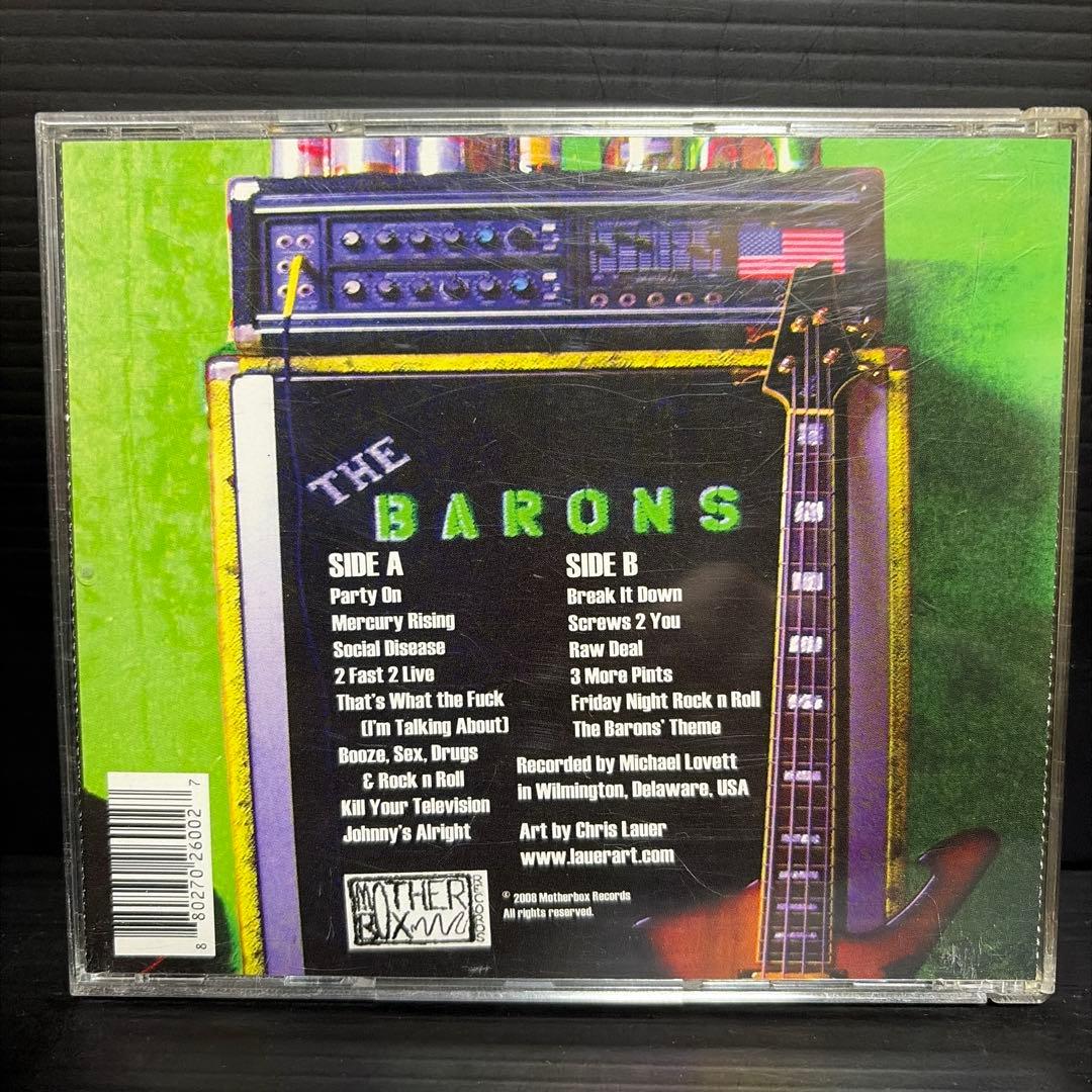 洋楽 THE BARONS AMERICAN BEER DRINKING SONGS