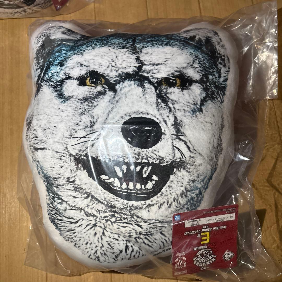 一番くじ　MAN WITH A MISSIONフェイスクッション　4種　セット