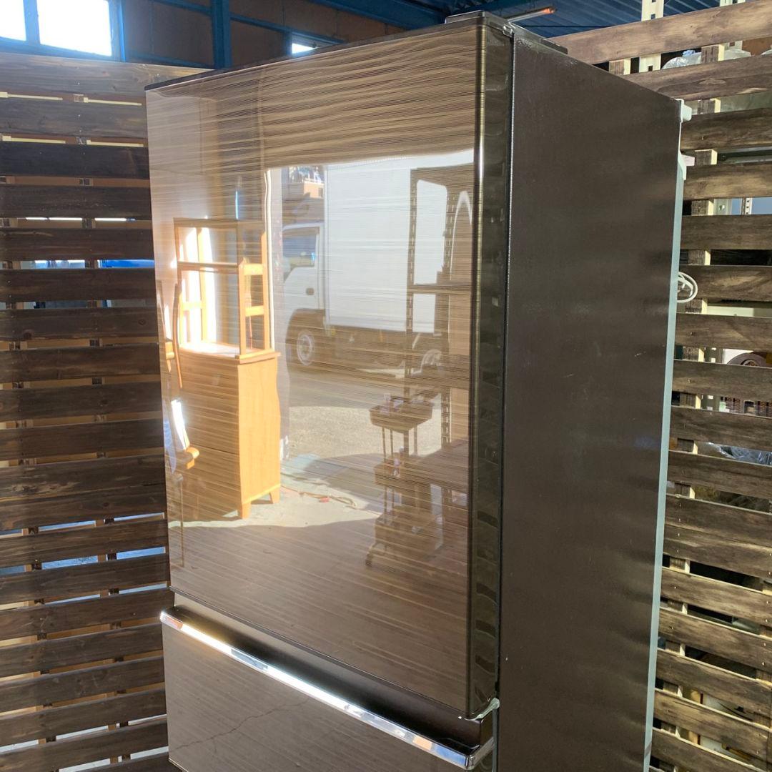 J932 三菱 3ドア 冷凍冷蔵庫 2017年製 MR-CX33AA-BR1