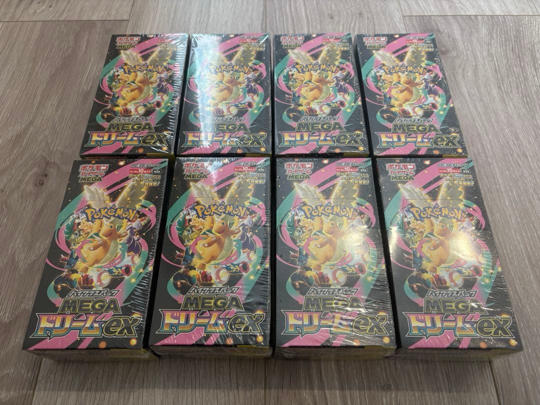 メガドリームex シュリンク付き　新品未開封　ポケモンカード (本日発送可)