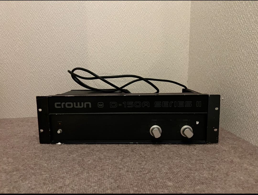 Crown D-150A Series II パワーアンプ　Amcron