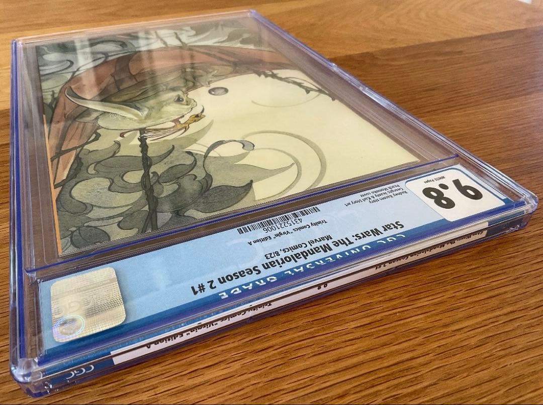 Star Wars Mandalorian 桃桃子 CGC9.8 アメコミリーフ