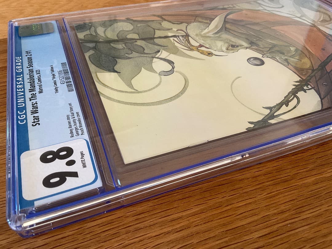 Star Wars Mandalorian 桃桃子 CGC9.8 アメコミリーフ