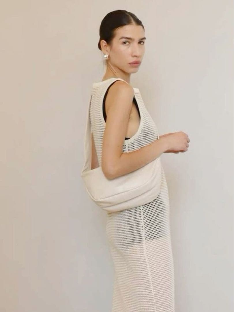 セントアグニ バッグ アイボリー