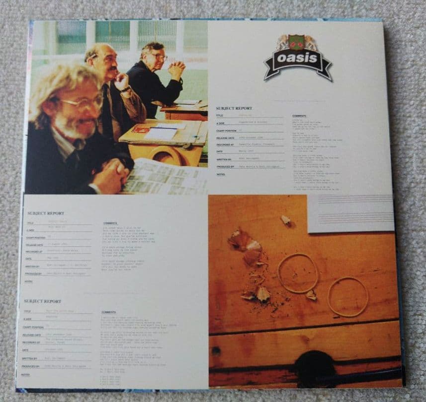 OASIS オアシス The Masterplan マスタープラン LPレコード