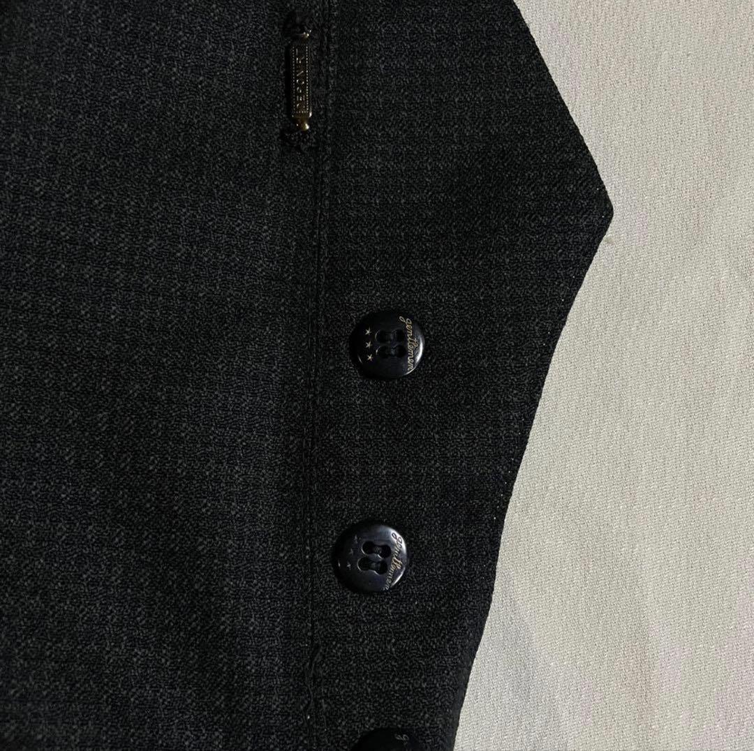 希少 vintage 1940s~50s Wide Wool Slacks 黒