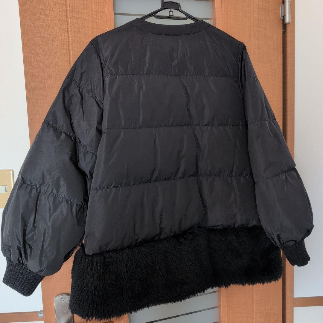 グレースコンチネンタル　ボアコンビダウンジャケット