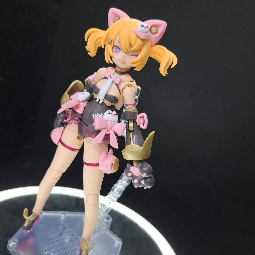 完成品　メガミデバイス　プニモフ　PUNI☆MOFU 　クロマオ