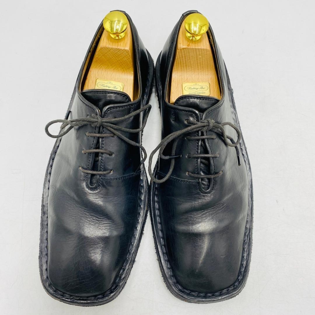 MIHARA YASYHIRO ドレスシューズ レザー スクエアトゥ 25cm