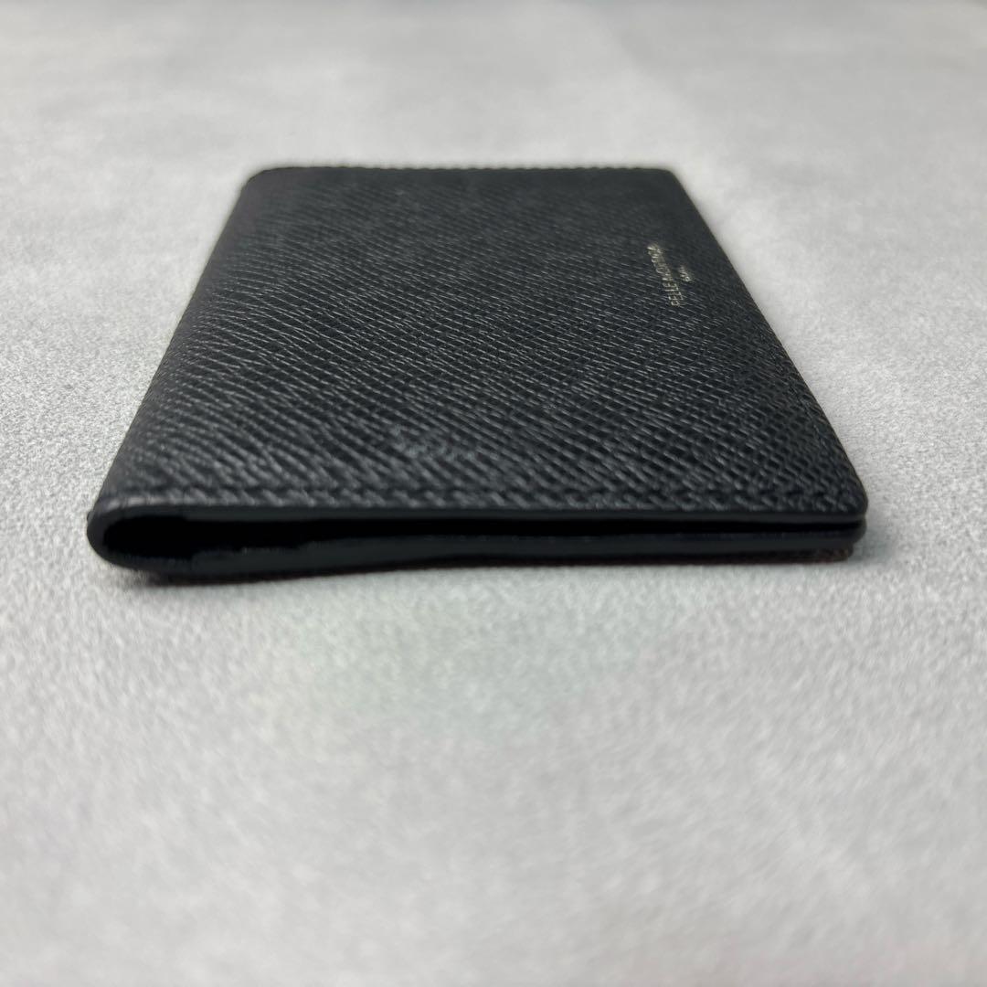美品✨ペッレモルビダ カードケース 名刺入れ サフィアーノレザー 黒