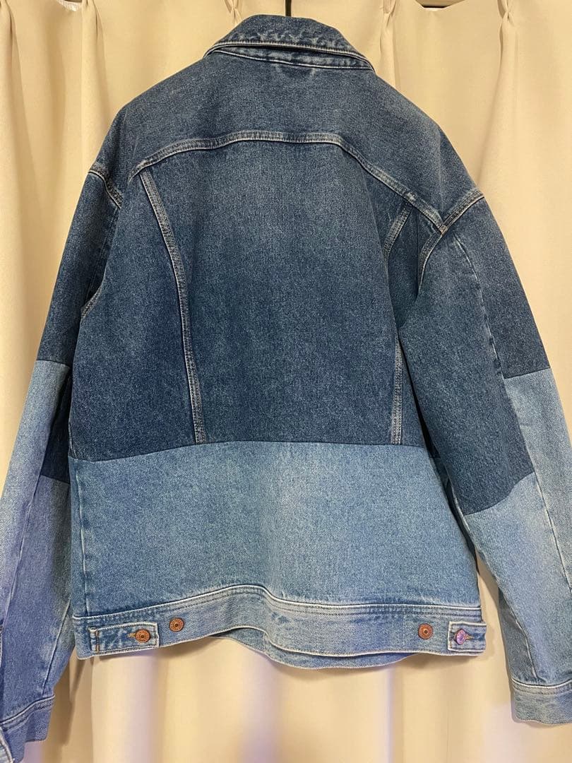 希少品 DIESEL パッチワーク デニムジャケット