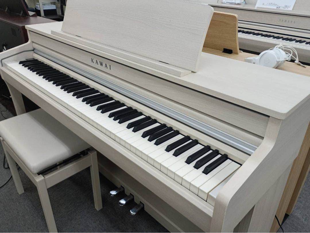 【2020年製】KAWAI CA49A 木製鍵盤 高低自在椅子付 動作良好