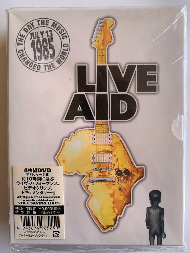 ライブ エイド〈初回限定生産スペシャルプライス版・4枚組　DVD〉