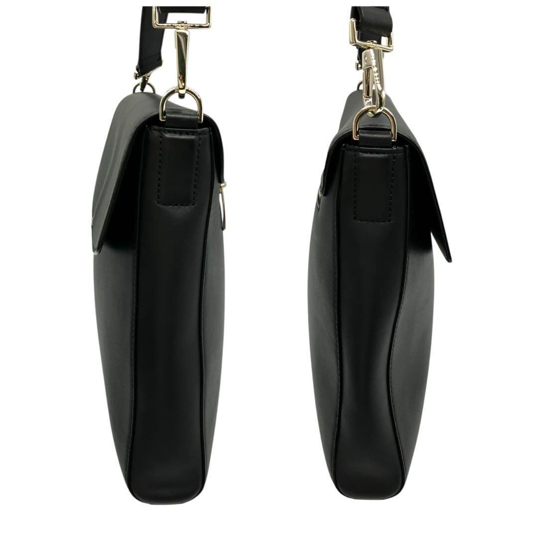 美品 2190 PaulSmith ショルダーバッグ レザー マルチストライプ