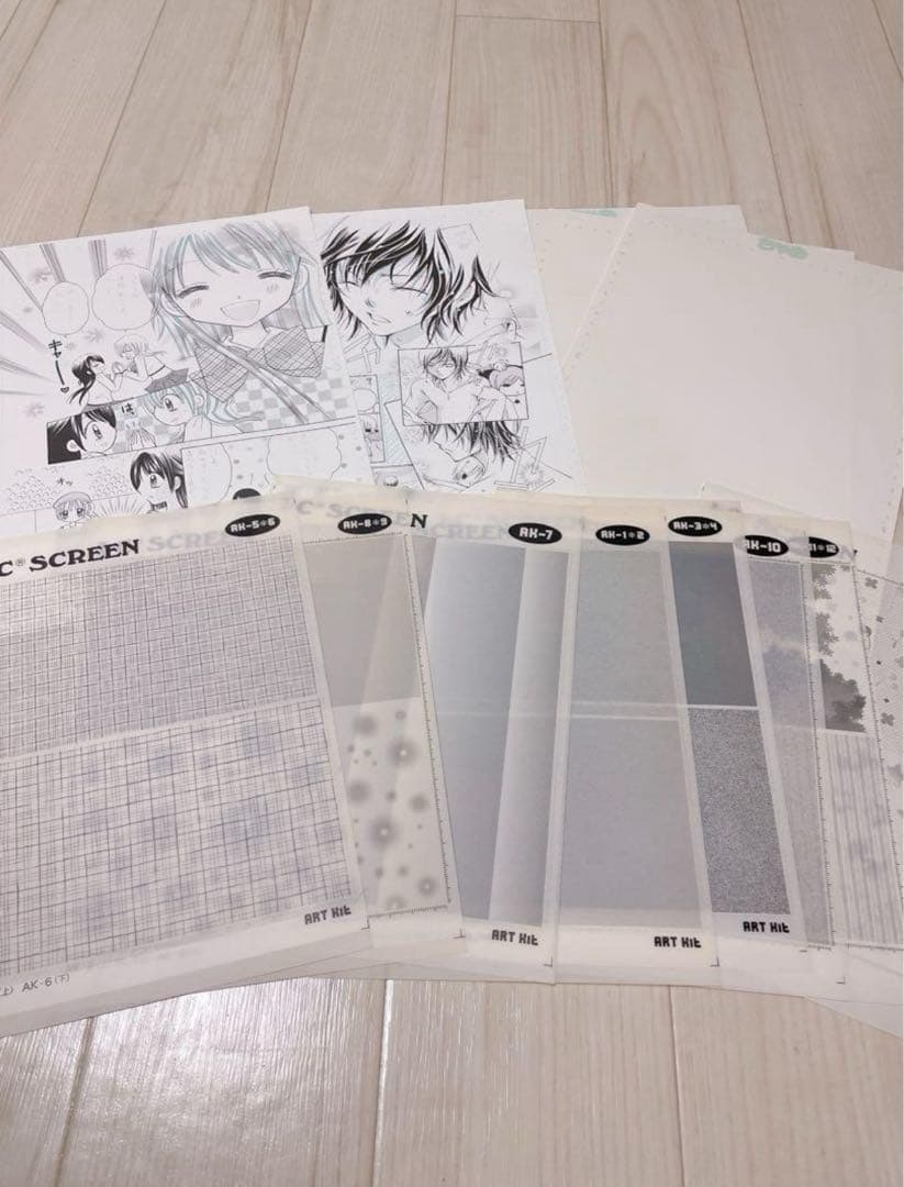 ちゃお　めちゃモテ委員長　オレ様キングダム　漫画　漫画家セット　トーン　平成