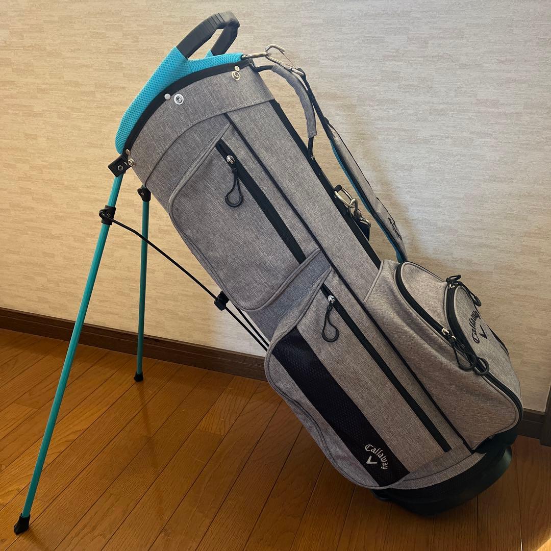 Callaway キャディバッグ グレー/ブラック/ブルー