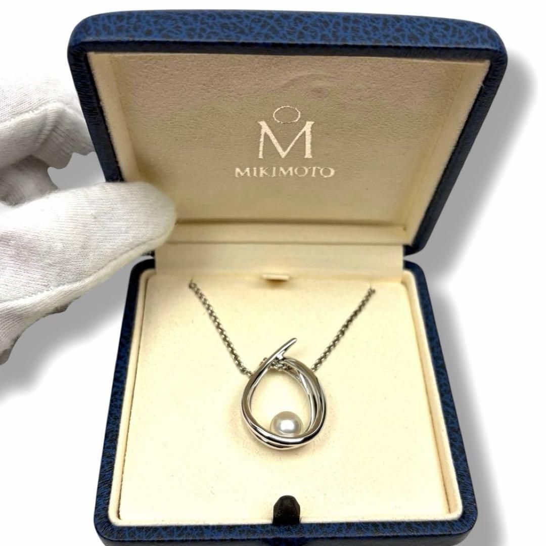 【美品】MIKIMOTO ミキモト パールネックレス 付属品あり