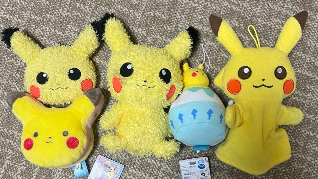 ポケモン ピカチュウ ぬいぐるみまとめ売り