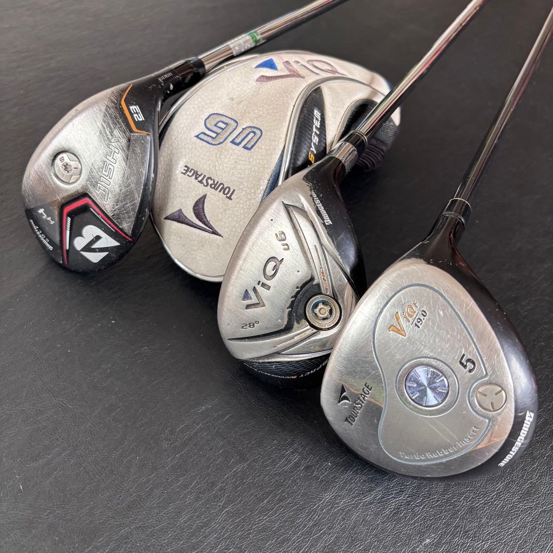 初心者向けメンズゴルフクラブセットBRIDGESTONE TOUR B限定バック