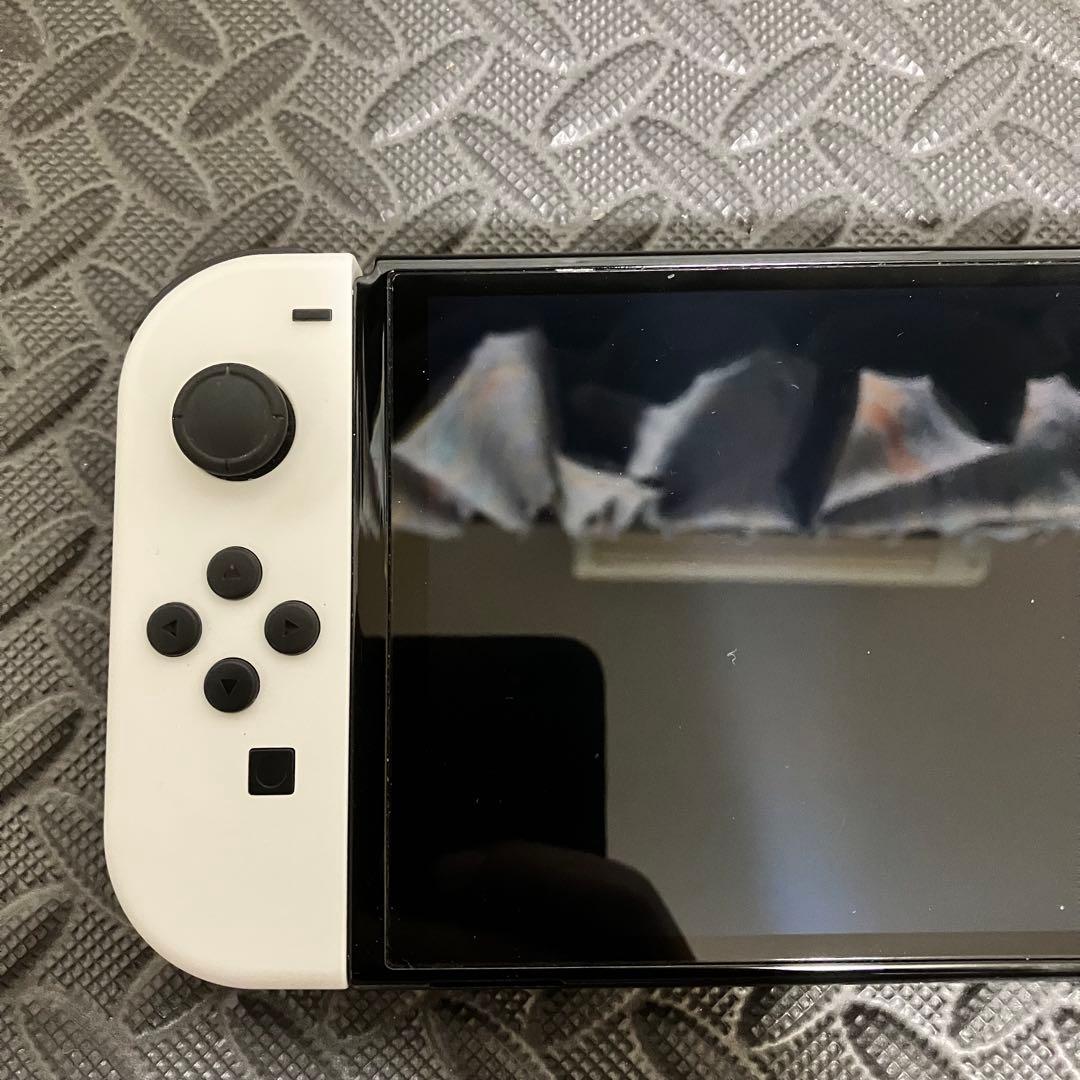 【動作良好】Nintendo Switch本体　有機EL ホワイト