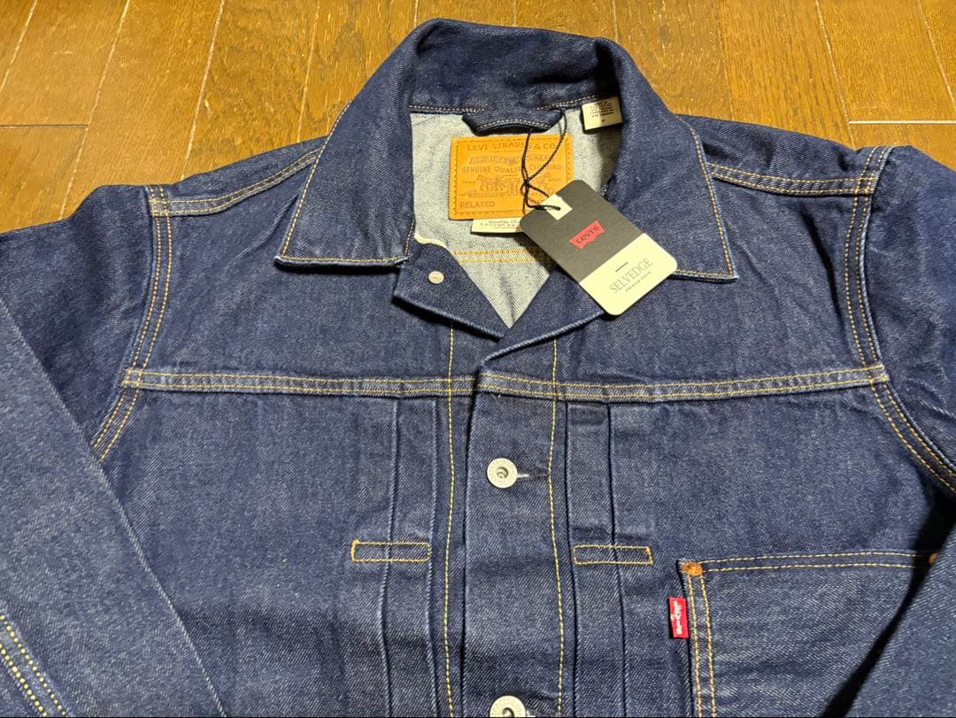 新品　Levi's 1st デニムジャケット　大戦モデル　Ｒタグ　Ｌ