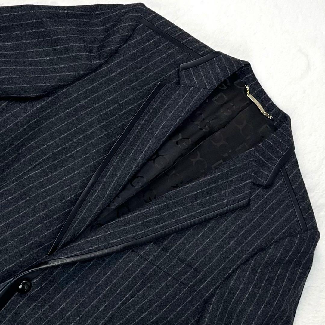 最高級 ドルチェ&ガッバーナ シープスキン マティーニ ブレザー 胡桃釦 48