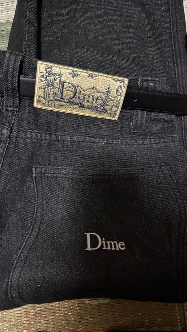 Dime ブラックデニム