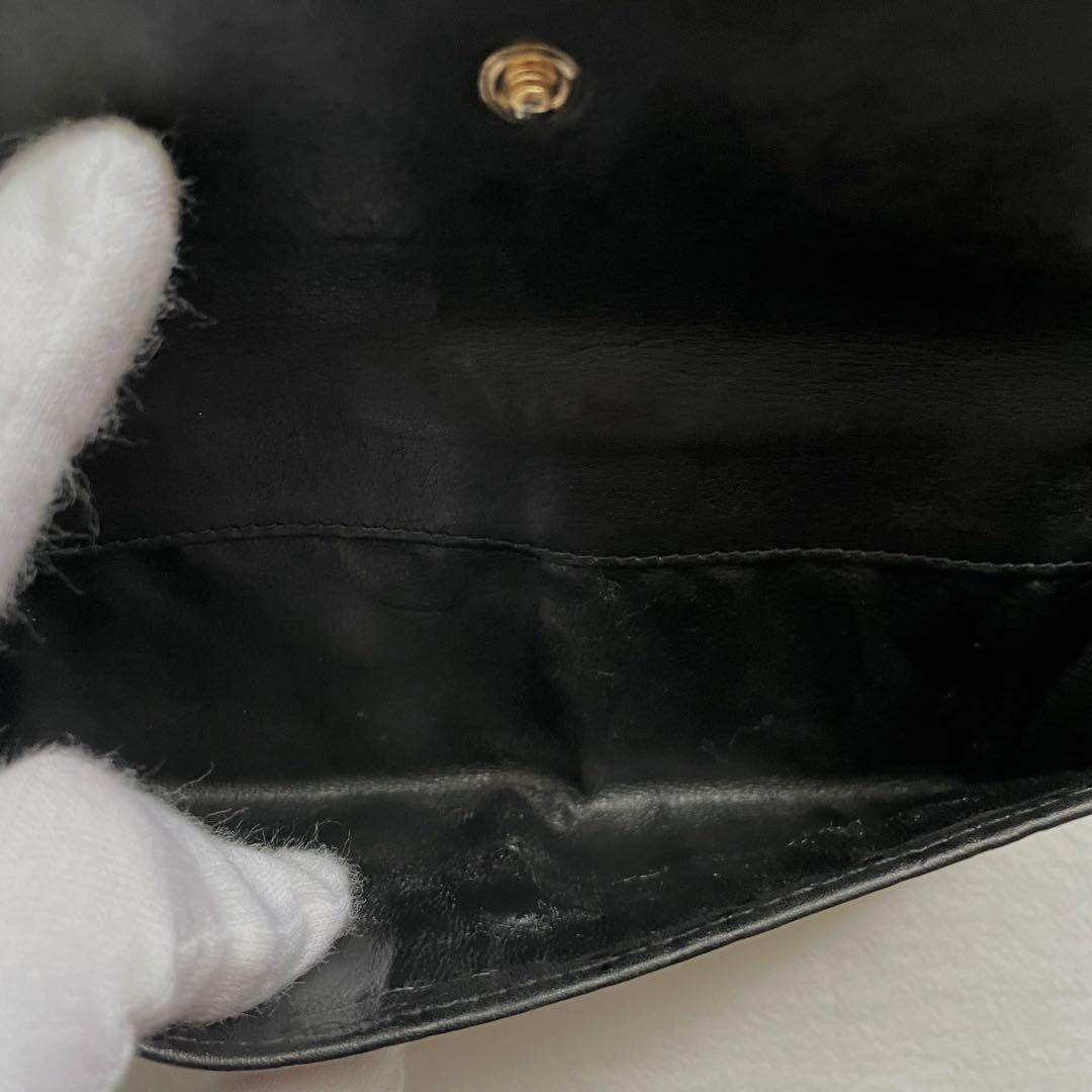 GUCCI ラブリーハート GGエンボス ブラック　長財布　1212-⑧