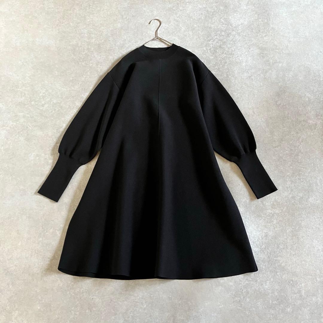 ユナイテッドアローズ EMMELREFINES クルーネックAラインワンピース