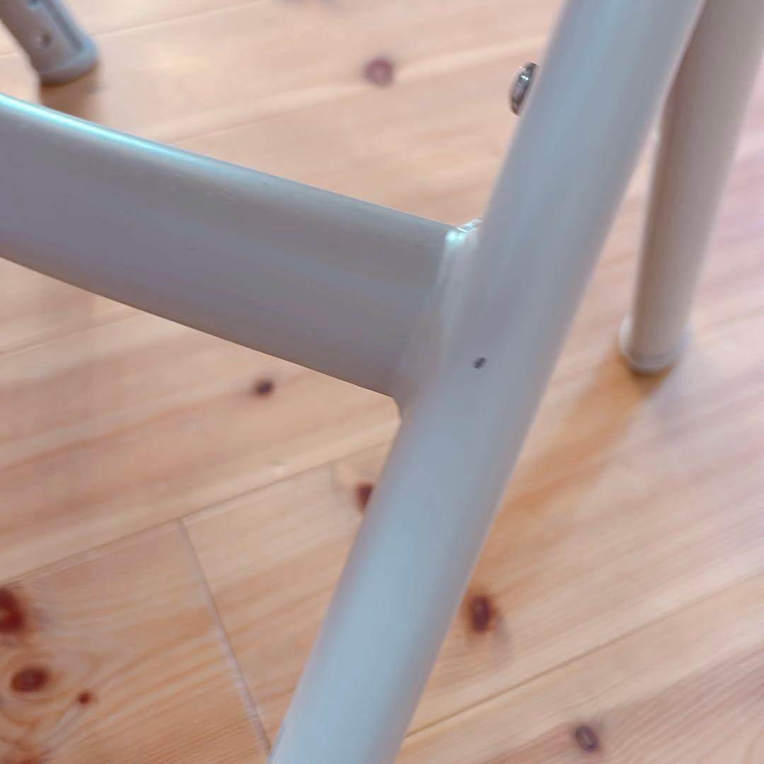 【NOVUS】ハイチェア　ノウス　グレージュ　説明書付き　離乳食　おしゃれ