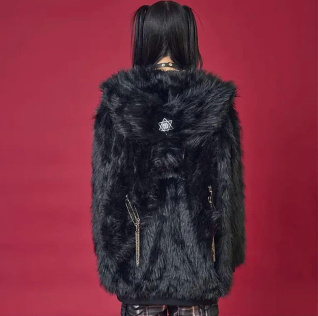 PSYCHO NATION うさ耳 オールファー　フード　ブルゾン