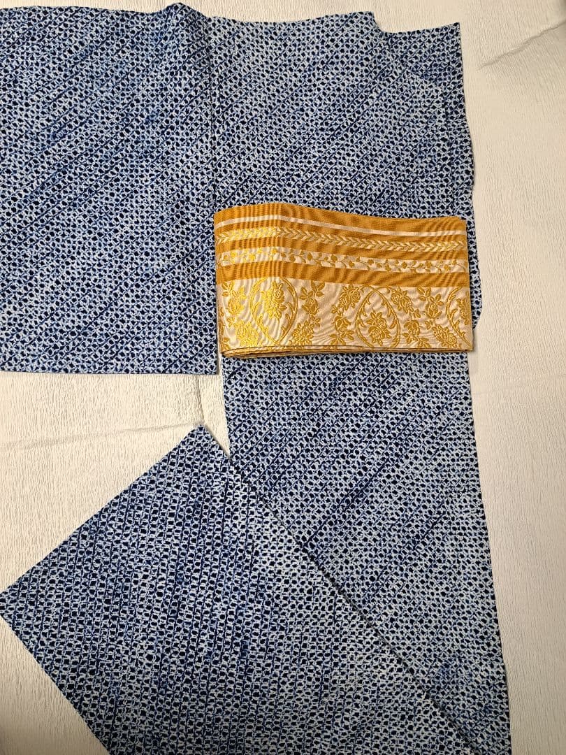 くーちゃん•*¨*•.¸♬︎有松絞り 浴衣 超美品 女仕立て