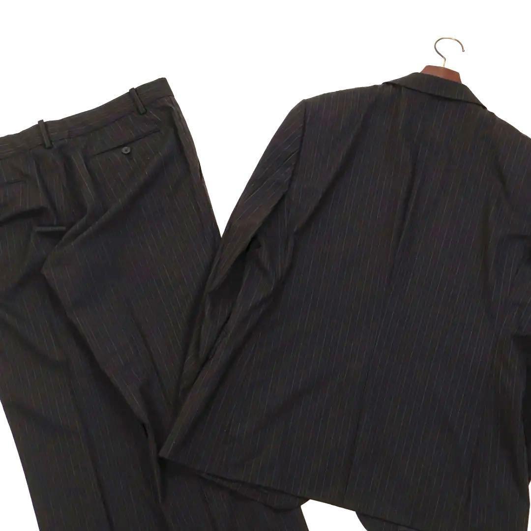 H2463◾️ポールスミス　ピンストライプ２釦ジャケット　スリムパンツ