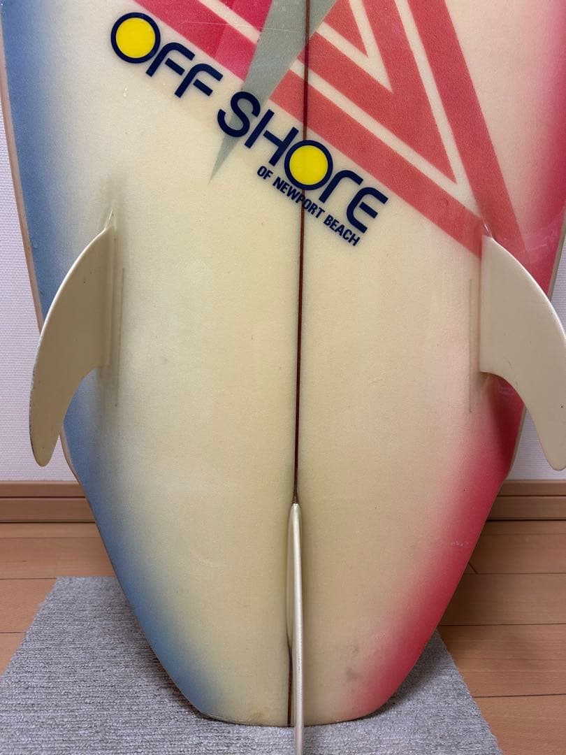 ヴィンテージ OFF SHORE サーフボード オフショア 80'sトライフィン