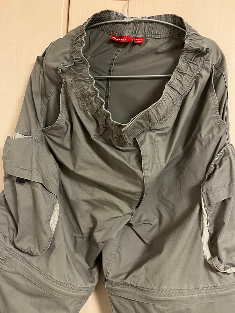 パンツ Supreme Cargo Zip-Off Cinch Pant \"gray\"