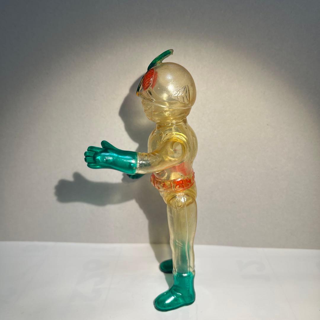 ポピー　仮面ライダー　スケルトン　ソフビ