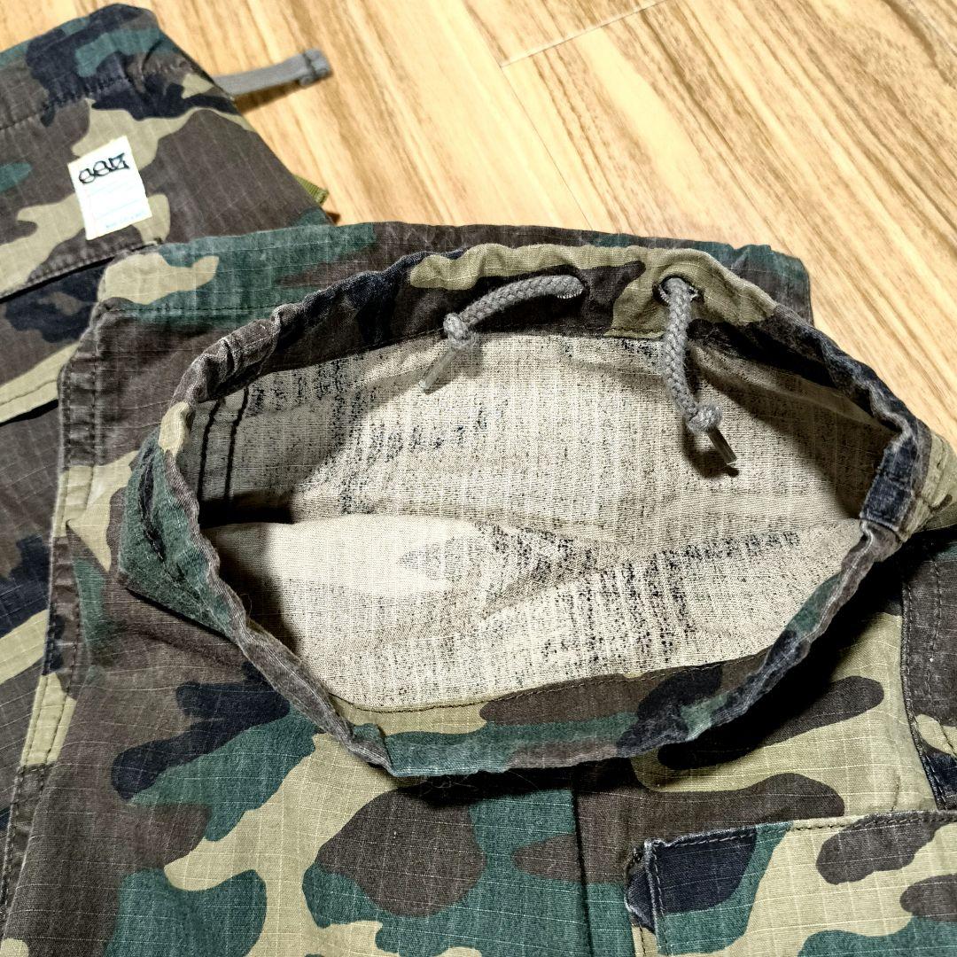 SSZ 19ss カーゴパンツ M コットン KHK カモフラ BEAMS