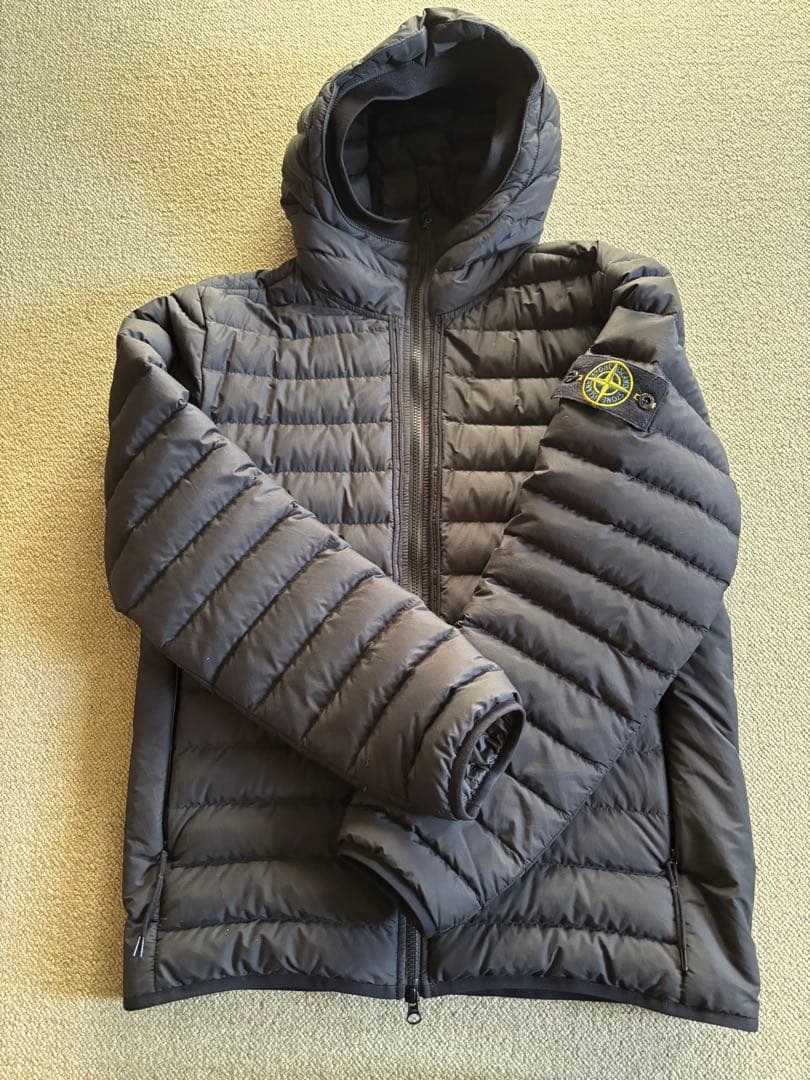 【美品】Stone  ダウンジャケット ブラック　L