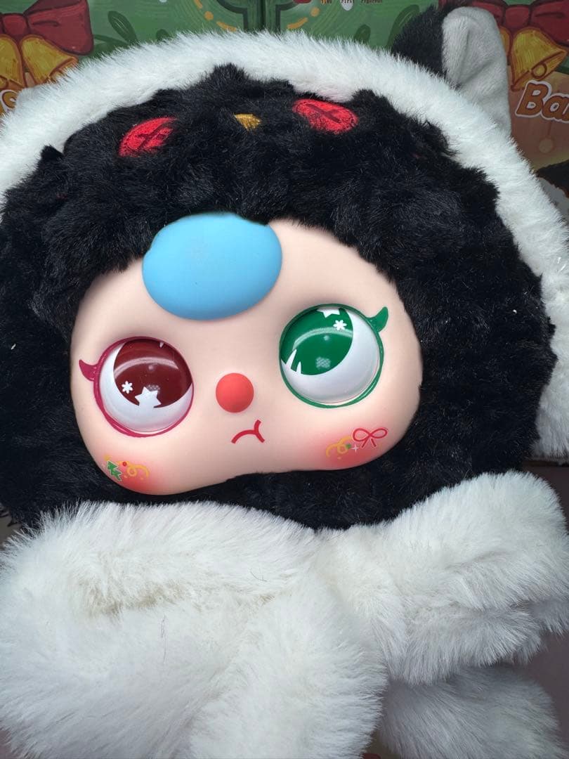 154.babythree big400%体　クリスマス限定　海外ドール　新品