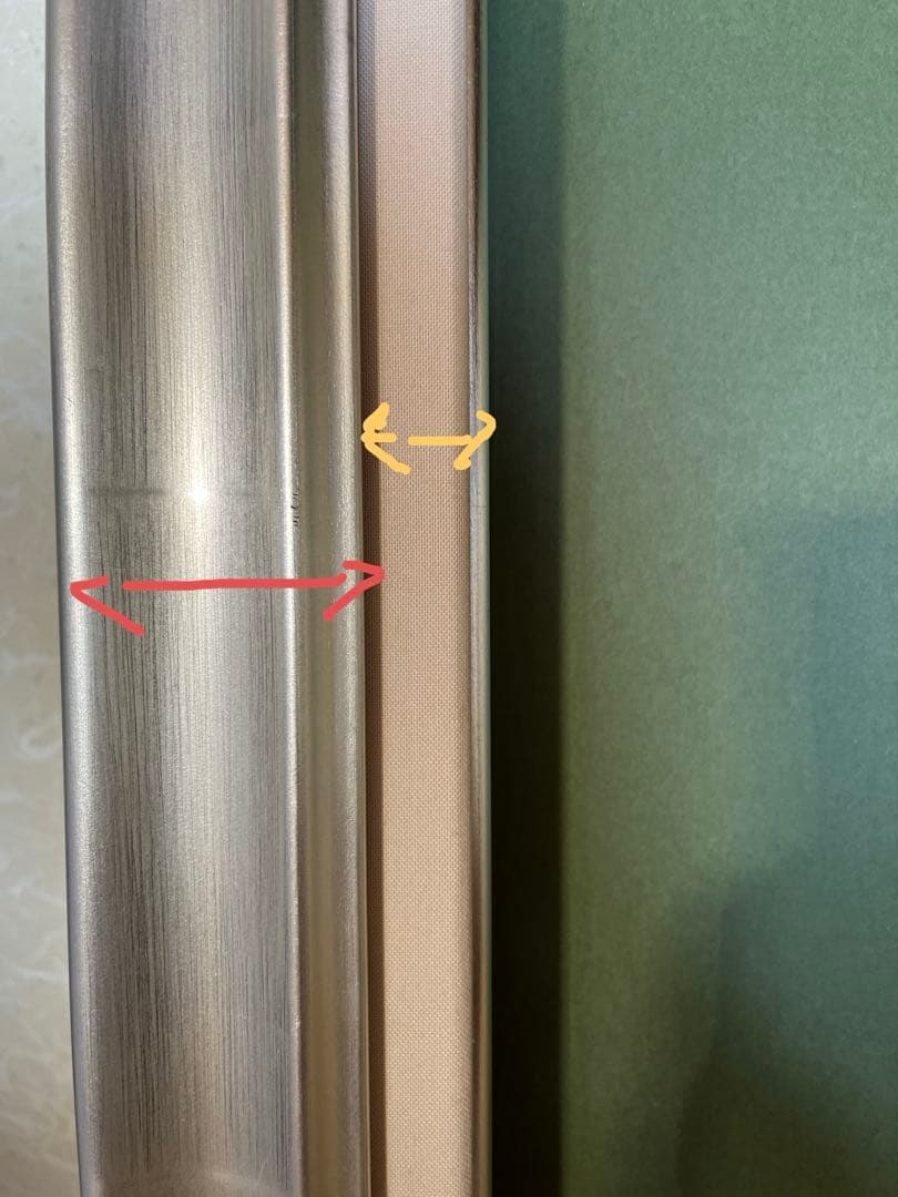 シルバー　額縁 F30号　弓平