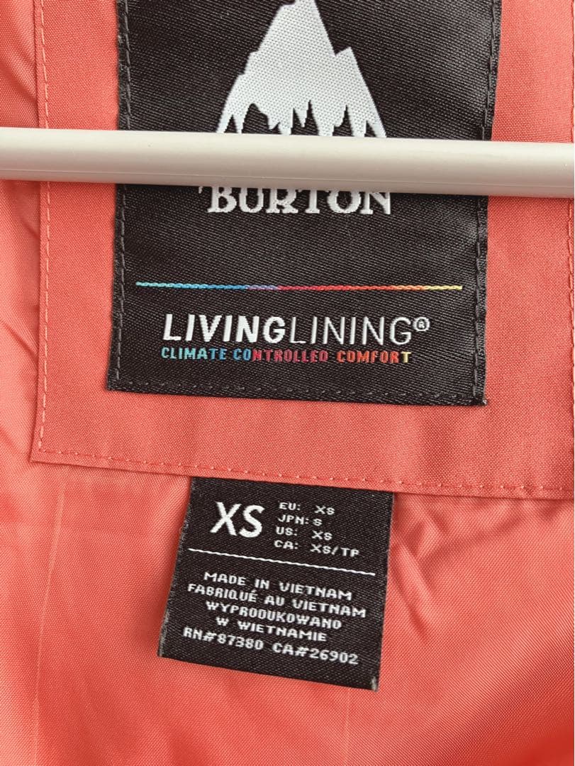 スノーボードウェア　上　バートン BURTON
